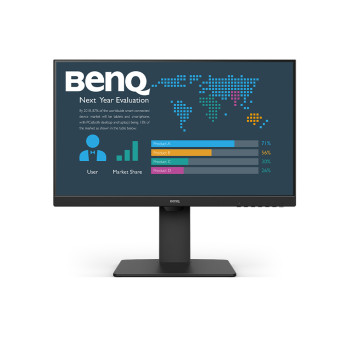 Monitor 24" BenQ BL2486TC 1920x1080 FHD 100Hz Speakers HDMI, DP, USB-C, PD 65W, Microphone, Black