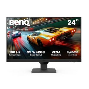 Monitor 24" Benq GW2490E IPS Gaming 1920x1080 FHD, 100Hz,2xHDMI, Display port,Speakers,Black