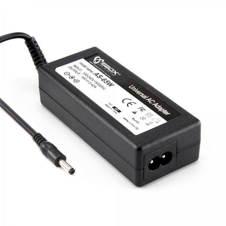 Notebook Power Adapter SBOX for Asus 65W 19V/3.42A 4/1.35mm Round