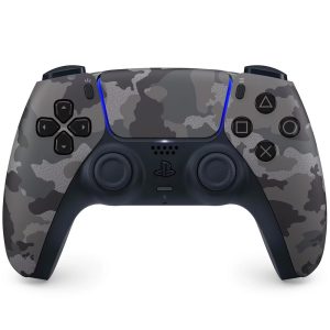 PS5 DualSense Controller Grey Camouflage