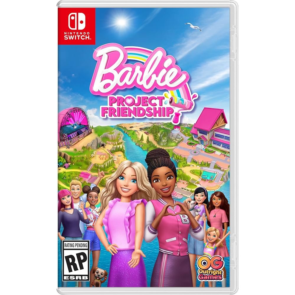 nintendo switch game barbie project friendship