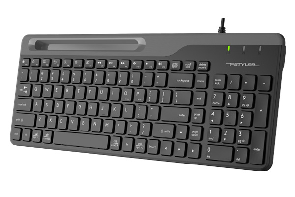 Keyboard A4 FK25 Multimedia USB Black