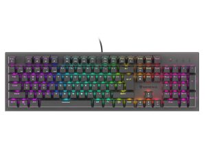 Keyboard Genesis Gaming Thor 303 Hot Swap Mechanical Red Switch RGB Black