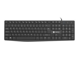 Keyboard Natec Nautilus Slim Black