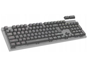 Keycaps Genesis Lead 300 Universal Grey Double Shot Gaming