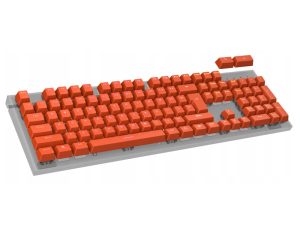 Keycaps Genesis Lead 300 Universal Orange Double Shot Gaming