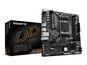 MB Gigabyte A620M H AM5 DDR5 7200MHz OC/SATA3/M.2/GBit LAN/PCIe 4.0/HDMI/DP