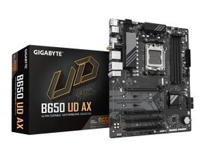 MB Gigabyte B650 UD AX DDR5 AM5 8000MHz OC/3xM.2/WIFI 6/BT5/Type-C/PCIe 4.0 DP/HDMI