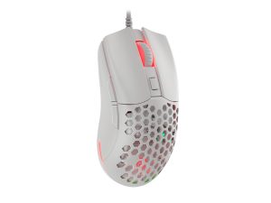Mouse Genesis Gaming Krypton 750 8000DPI RGB Ultralight w/Software White