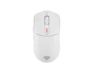 Mouse Genesis Wireless Gaming Zircon 500 10000DPI RGB White