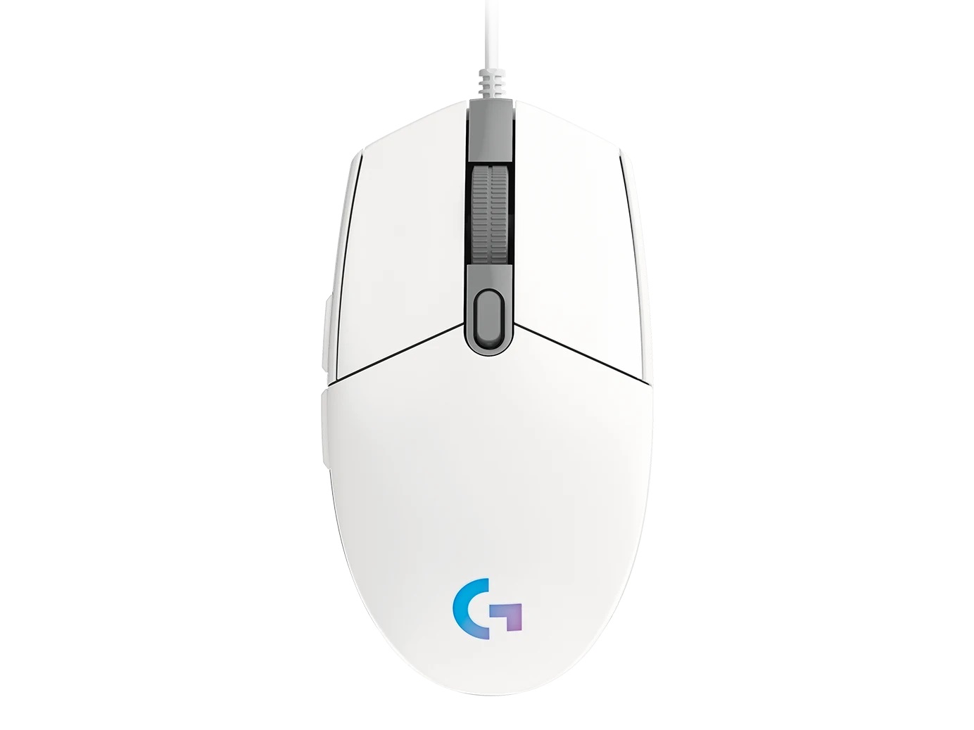 Mouse Logitech Gaming G102 Lightsync RGB White