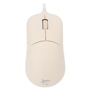 Mouse White Shark Gaming Graphene 12400dpi Beige 47g