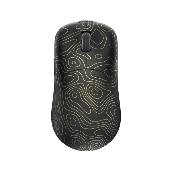 Mouse White Shark Gaming Wireless Aero 10000dpi RGB Black/Gold